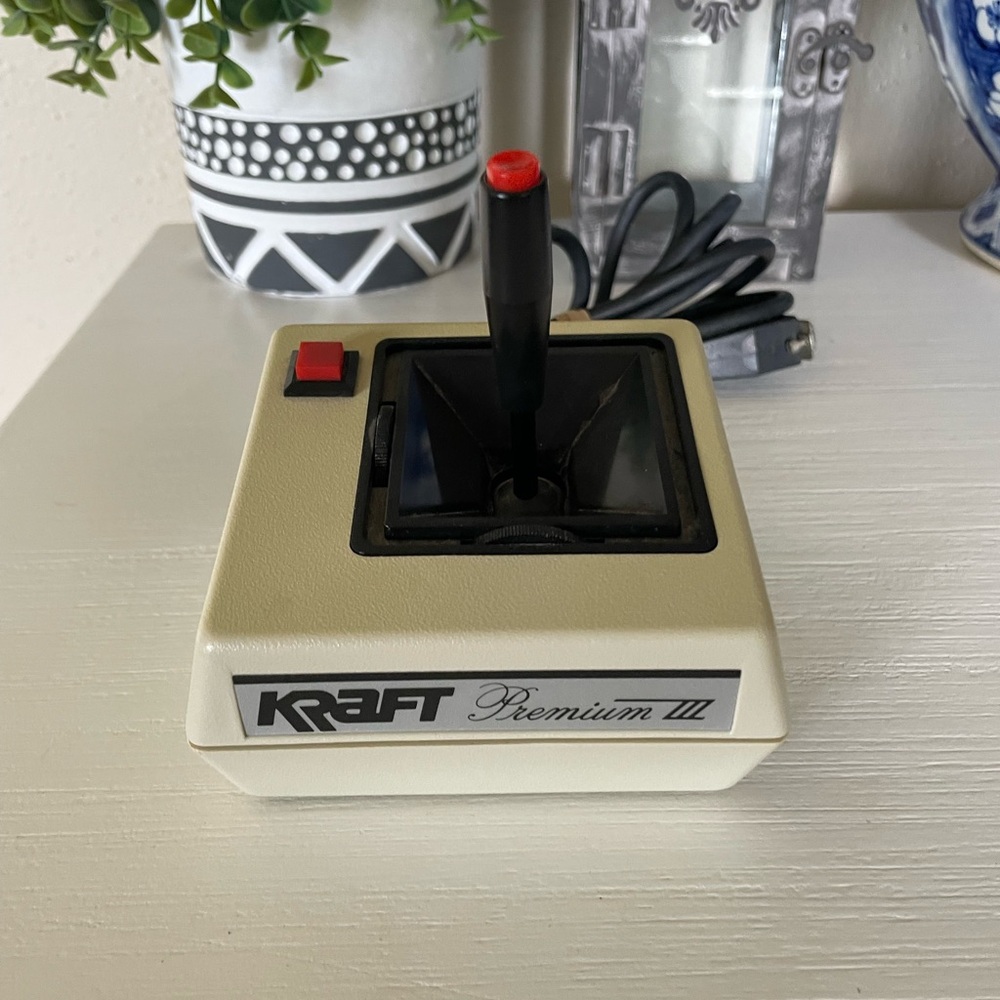 Kraft Premium 3 III Joy Stick Vintage GOOD CONDITION Rare Untested